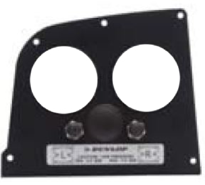 (LF3) Manometerblende für Zweikreisanlage, für Iveco Daily 2014- (LF3) Manometerblende für Zweikreisanlage, für Iveco Daily 2014-