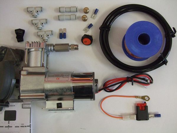 (LF3) Hochleistungskompressor Premium D u. A für Luftfederanlagen, 5 mm, 130/5