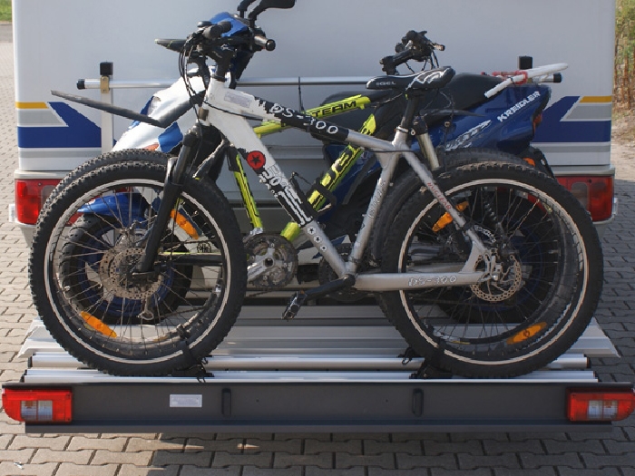 ALUTRANS ECO prestige 1 Roller/ Motorradträger- plus 2 Fahrr /E-Bike-150kg