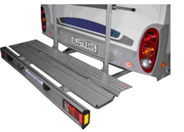 ALUTRANS Premium 1 Roller/ Motorradträger, 150kg spez. für VW T5 Bj. 2003-, o. AHK ALUTRANS Premium 1 Roller/ Motorradträger, 150kg spez. für VW T5 Bj. 2003-, o. AHK