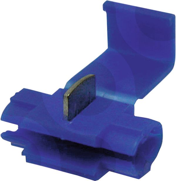 Abzweigverbinder, blau, Lieferumfang 1 Stk.