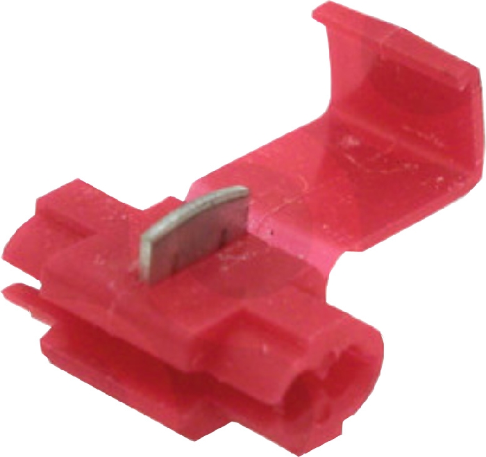 Abzweigverbinder, gelb, Lieferumfang 100 Stk.