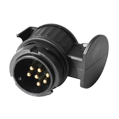 Adapter, Kurz, 13-polige Steckdose / Anhänger m. 7-poliger Stecker Adapter, Kurz, 13-polige Steckdose / Anhänger m. 7-poliger Stecker