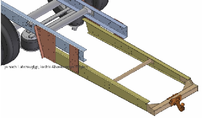 Anhängerkupplung Wohnmobil BOSStow feststehend Typ BO 051-B inkl. RV (z.B. für IVECO), 120051B