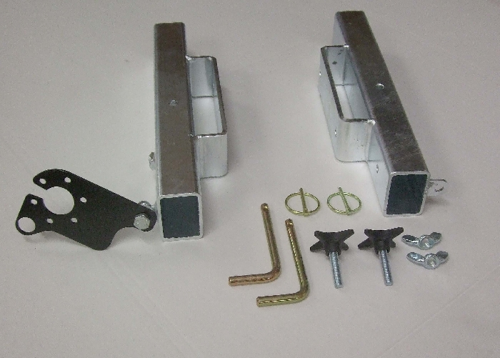 Aufnahmeelemente, Heckträgeraufnahme, Typ BO1 gerade, 35mm über