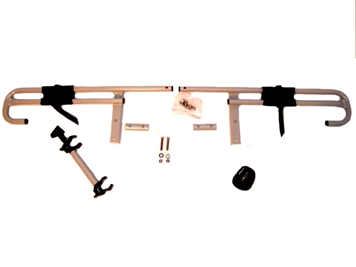 Aufrüstung auf den Transport v. 4 Fahrr. mft multi- cargo 2 family, schwarz Aufrüstung auf den Transport v. 4 Fahrr. mft multi- cargo 2 family, schwarz