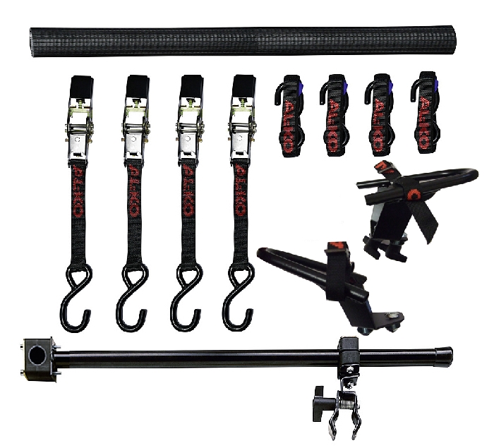 Befestigungsset f. Roller-Motorrad, für Heckträger ALUTRANS Prestige, MAXX, SAWIKO Bambino, Mikro, Makro