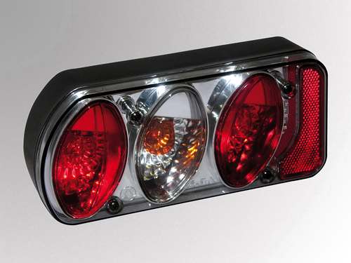 Beleuchtung- AJBA III, Leuchte Lampe links, Rauchglas Beleuchtung- AJBA III, Leuchte Lampe links, Rauchglas