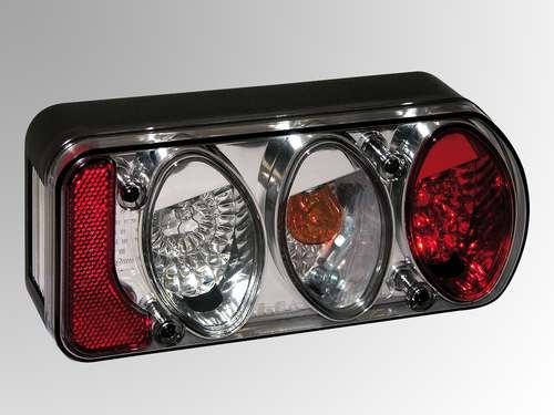 Beleuchtung- AJBA III, Leuchte Lampe rechts, Rauchglas Beleuchtung- AJBA III, Leuchte Lampe rechts, Rauchglas