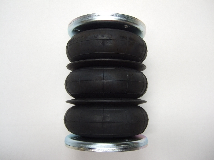 (LF3) Ersatz- Luftbalg (Luftfederbalg) Dunlop 01608 Dreifaltenbalg 170/3 Standard