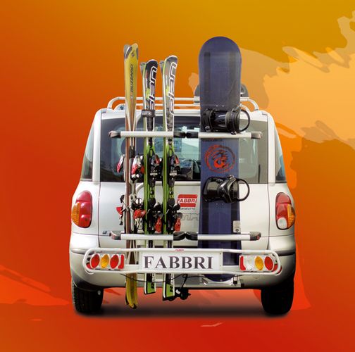 Erweiterung Ski und Board für Fahrradträger Fabbri Exclusiv Deluxe Erweiterung Ski und Board für Fahrradträger Fabbri Exclusiv Deluxe