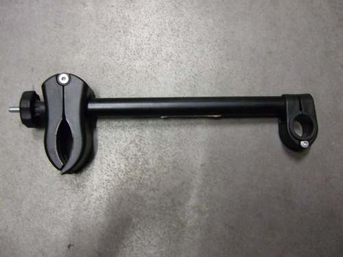 Fahrradhalter, universal, 30 cm, abschließbar, f. 30mm Heckbügel Fahrradhalter, universal, 30 cm, abschließbar, f. 30mm Heckbügel