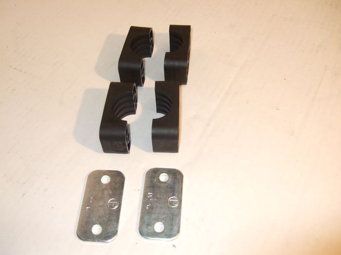 Halteschelle, Rohrschellen 22mm, komplett Halteschelle, Rohrschellen 22mm, komplett