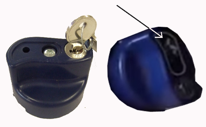 Handrad Terwa Abdeckung für Handradverschraubung Handrad Terwa Abdeckung für Handradverschraubung