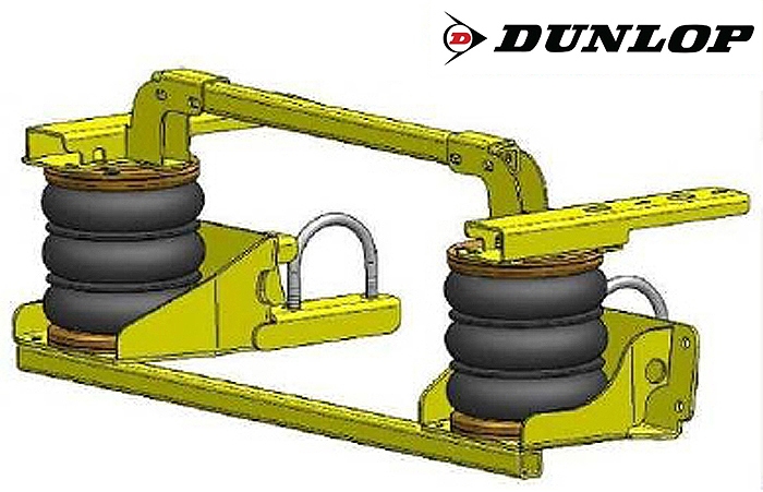 Iveco Daily 35C-50C Bj. 2006-2014, passende Zusatz-Luftfederung 8 Zoll Zweikreis Faltenbalg- Anlage, syst. LF3- zzgl. Montagekosten bei uns im Haus.