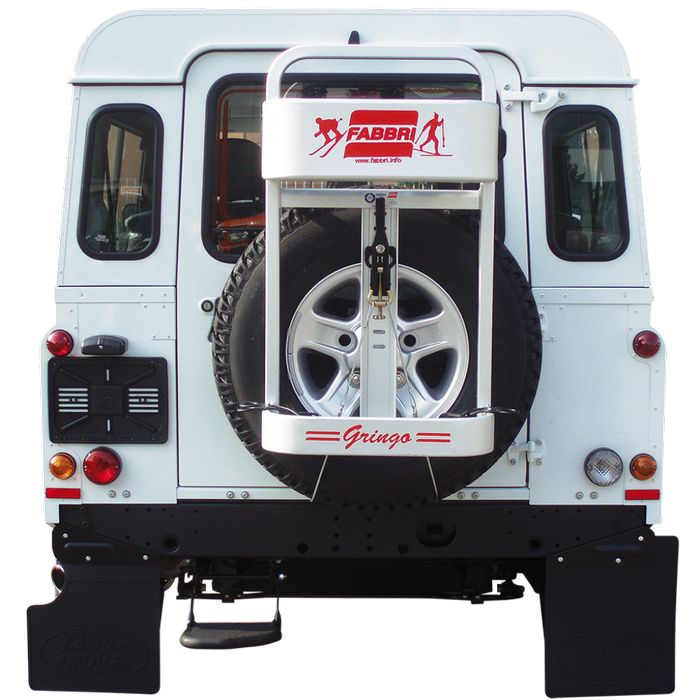 Jeep Wrangler (TJ), 5-T Kombi Bj. 1997-2006, kompatibler Fabbri Heckträger f. Ski -  für Heckträger für Jeep Jeep Wrangler (TJ), 5-T Kombi Bj. 1997-2006 kompatibler Skiträger