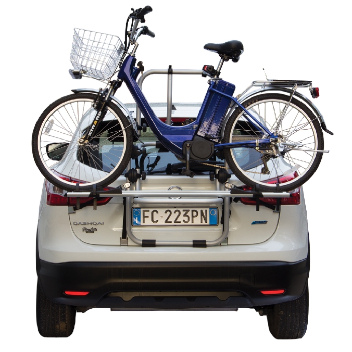 Kia Carens, 5-T MPV Bj. 2013-2018, kompatibler Fabbri Fahrradträger f. E- Bike- Elektrofahrrad -  für Heckträger für Kia Kia Carens, 5-T MPV Bj. 2013-2018 kompatibler 2er E-Bike Träger