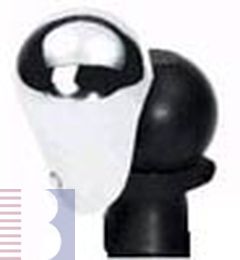 Kugelkappe, chrom mattiert klappbar Kugelkappe, chrom mattiert klappbar