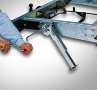 ALKO (AL-KO)- Hubstütze ClickFix, Heck, Bodenfreiheit 320- 440 mm