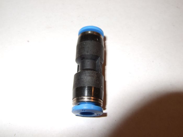 (LF2) Stossverbinder, f. Schlauch schwarz 4,00 mm, Steckanschluss (LF2) Stossverbinder, f. Schlauch schwarz 4,00 mm, Steckanschluss