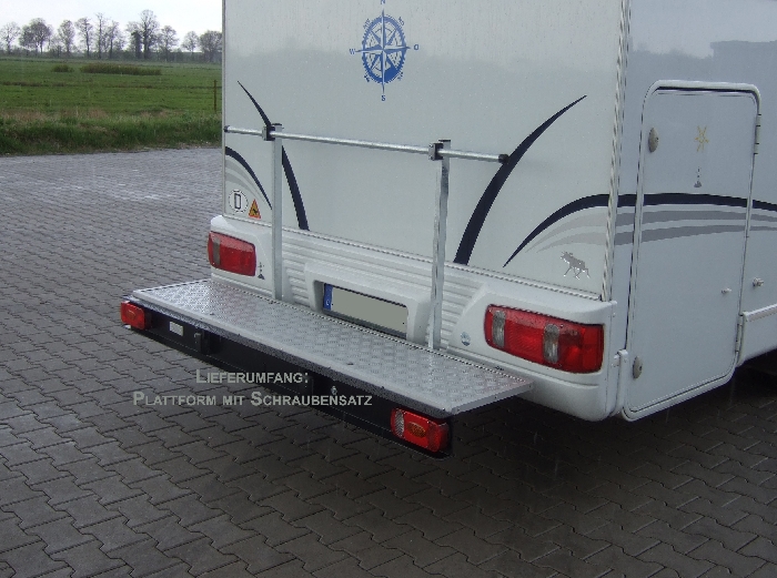 ALUTRANS Prestige, Premium, Maxx Rüstsatz auf Plattformträger XL 850 ALUTRANS Prestige, Premium, Maxx Rüstsatz auf Plattformträger XL 850