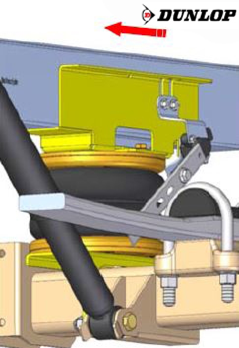 Mercedes Sprinter, Typ 211-314, Frontantrieb, Baujahr 2018-, passende Zusatz-Luftfederung 8 Zoll Doppelfaltenbalg- Anlage, syst. LF3- zzgl. Montagekosten bei uns im Haus.