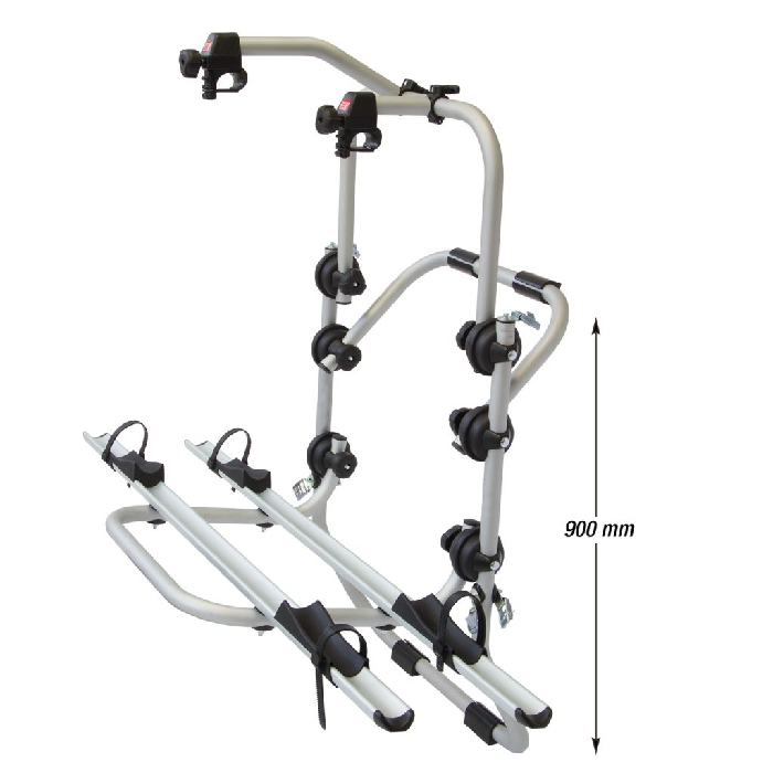 Nissan Qashqai +2, 5-T SUV Bj. 2007-2013, kompatibler Fabbri Fahrradträger f. E- Bike- Elektrofahrrad -  für Heckträger für Nissan Nissan Qashqai +2, 5-T SUV Bj. 2007-2013 kompatibler 2er E-Bike Träger