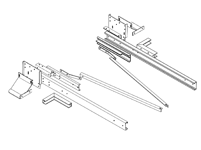 Rahmenverlängerung 2000 Basis BOSStow Typ 01 für Iveco Daily- Bj. 1982-1999 Rahmenverlängerung 2000 Basis BOSStow Typ 01 für Iveco Daily- Bj. 1982-1999