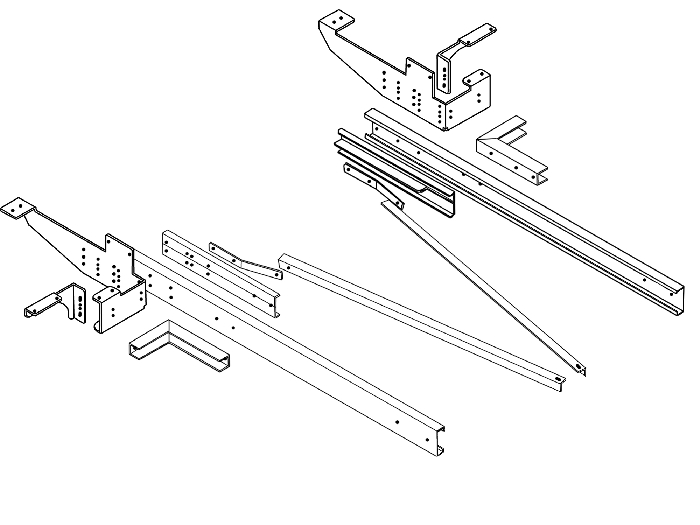 Rahmenverlängerung 2000 Basis BOSStow Typ 01 für Renault Master X70- Bj. 1998-2010 Rahmenverlängerung 2000 Basis BOSStow Typ 01 für Renault Master X70- Bj. 1998-2010