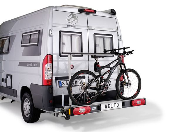 SAWIKO Agito 120 für 2 Fahrräder o. E-Bike spez. für Ford Transit V363 Bj. 2014-, ohne AHK