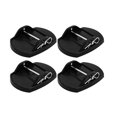 Zubehör: Stützplatten mit Metallstift Set von 4 Stück