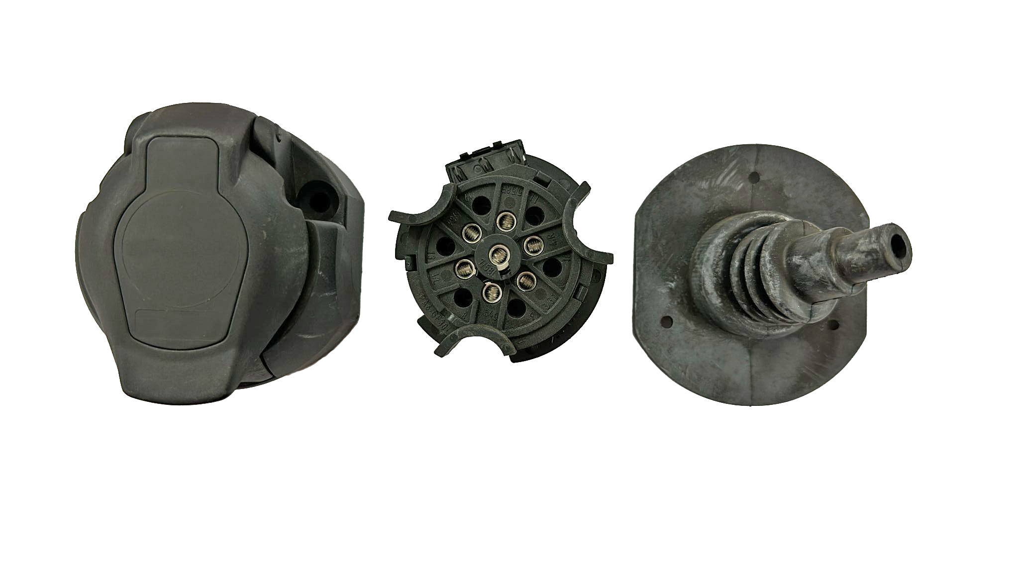 Steckdose 7pol. Kunststoff incl. Dichtung Steckdose 7pol. Kunststoff incl. Dichtung